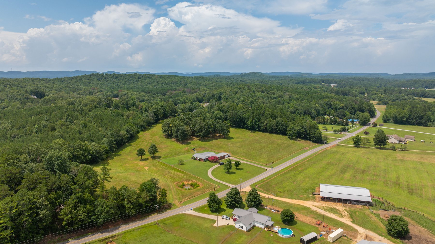 Image for Pleasant Valley Farms – 238+/- Total Acres - Residential Development Opportunity - Beautiful Brick Home & Improvements - Offered Divided & as a Whole