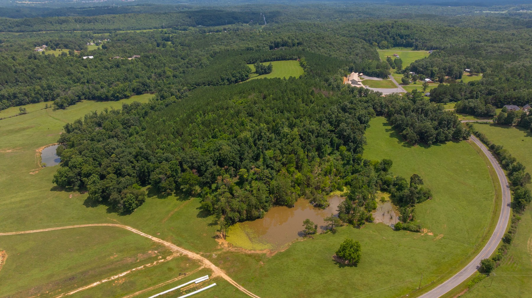 Image for Pleasant Valley Farms – 238+/- Total Acres - Residential Development Opportunity - Beautiful Brick Home & Improvements - Offered Divided & as a Whole