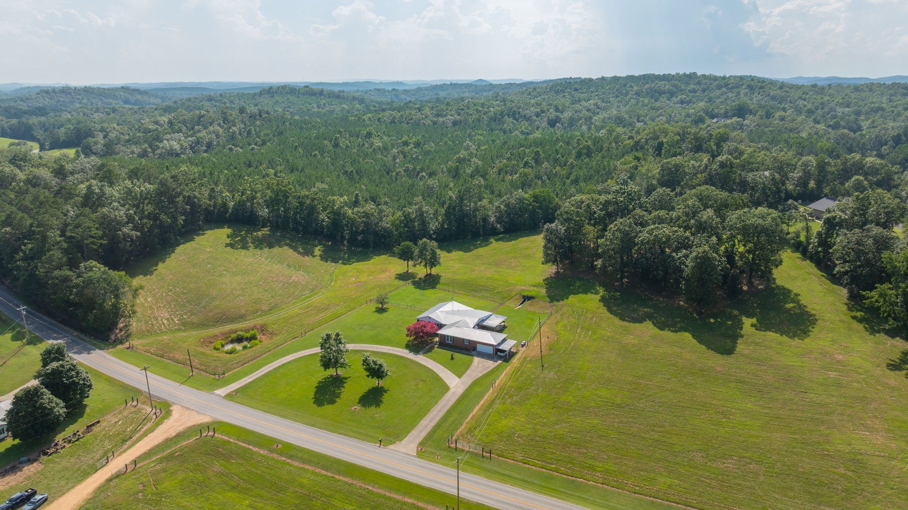 Image for Pleasant Valley Farms – 238+/- Total Acres - Residential Development Opportunity - Beautiful Brick Home & Improvements - Offered Divided & as a Whole