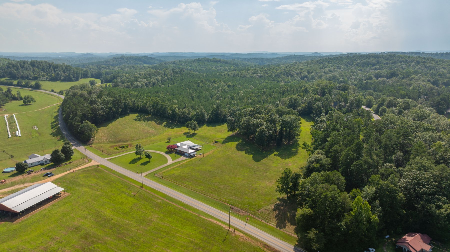 Image for Pleasant Valley Farms – 238+/- Total Acres - Residential Development Opportunity - Beautiful Brick Home & Improvements - Offered Divided & as a Whole