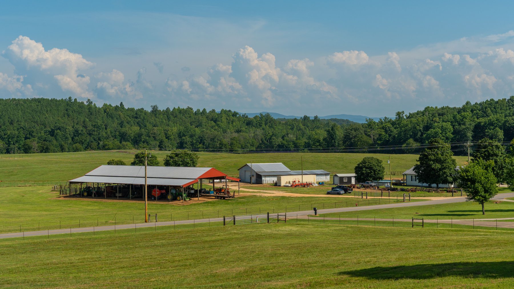 Image for Pleasant Valley Farms – 238+/- Total Acres - Residential Development Opportunity - Beautiful Brick Home & Improvements - Offered Divided & as a Whole