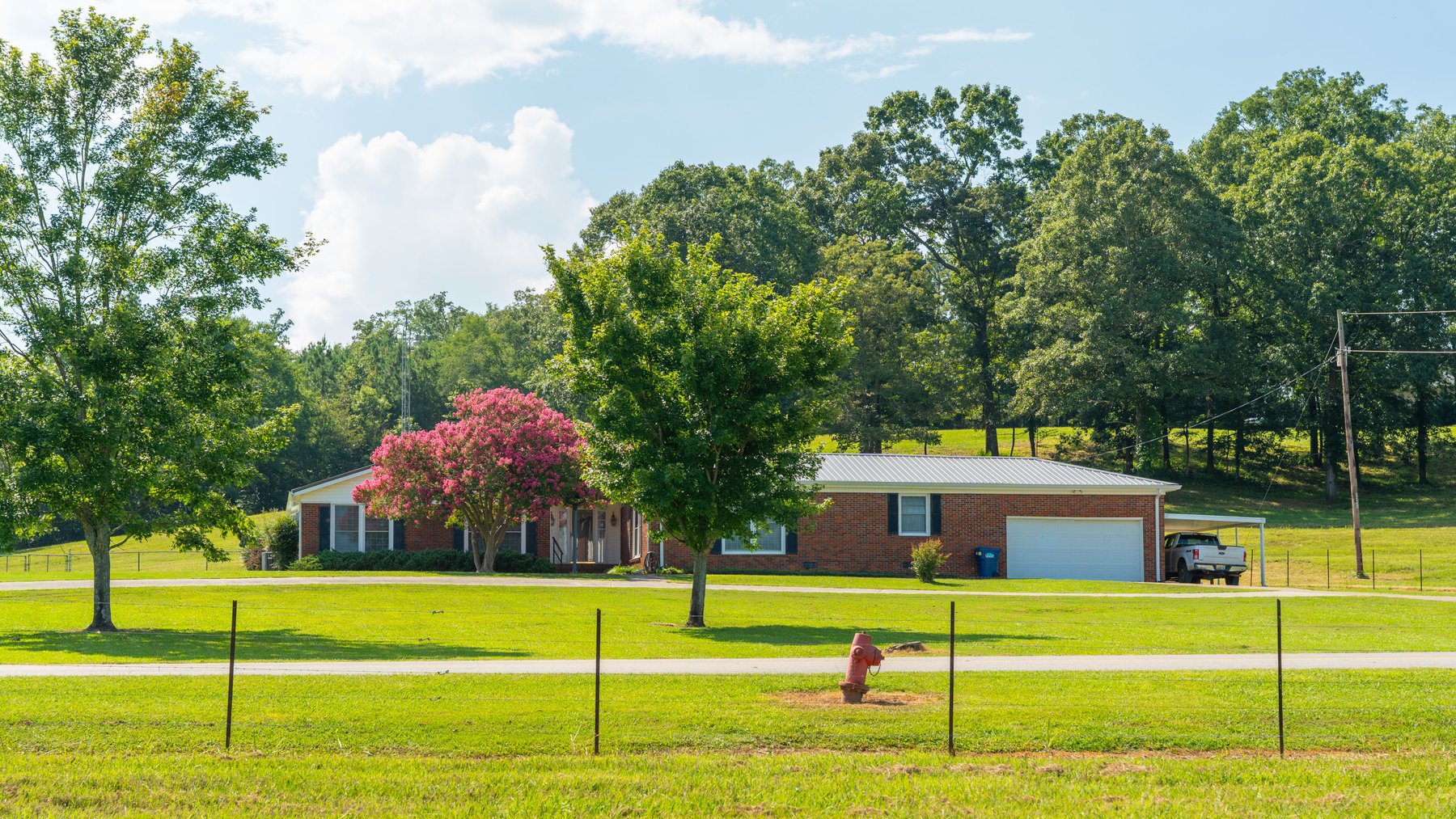 Image for Pleasant Valley Farms – 238+/- Total Acres - Residential Development Opportunity - Beautiful Brick Home & Improvements - Offered Divided & as a Whole