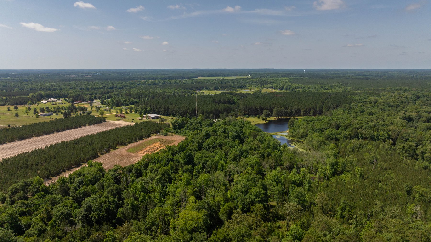 Image for 176+/- Acres - 6,546+/- SF Custom Lodge w/ Stocked Ponds & Food Plots - Mature Timber & Rocky Creek Frontage