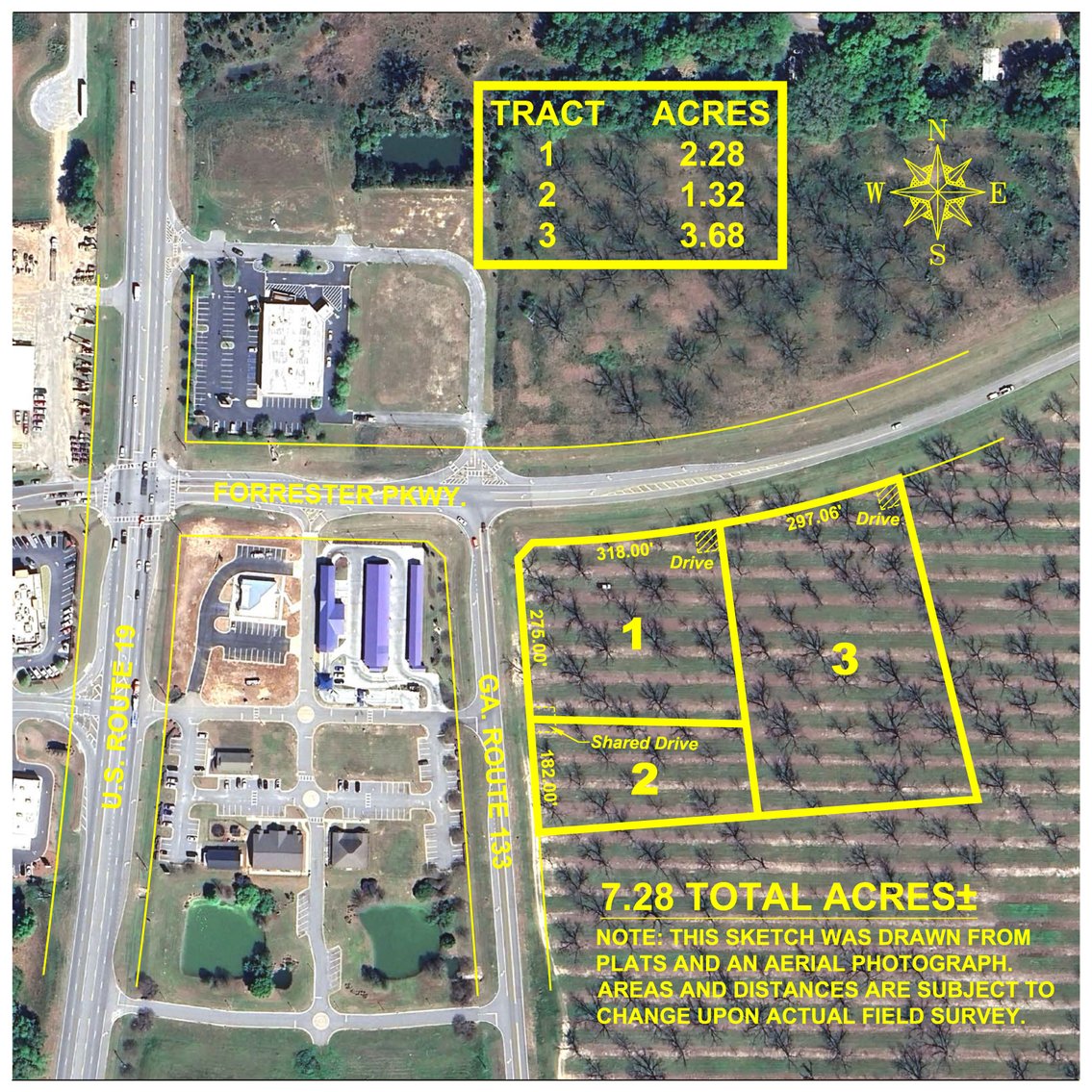 Image for Forrester - 2.28+/- Acres - Flint Ventures Commercial Acreage