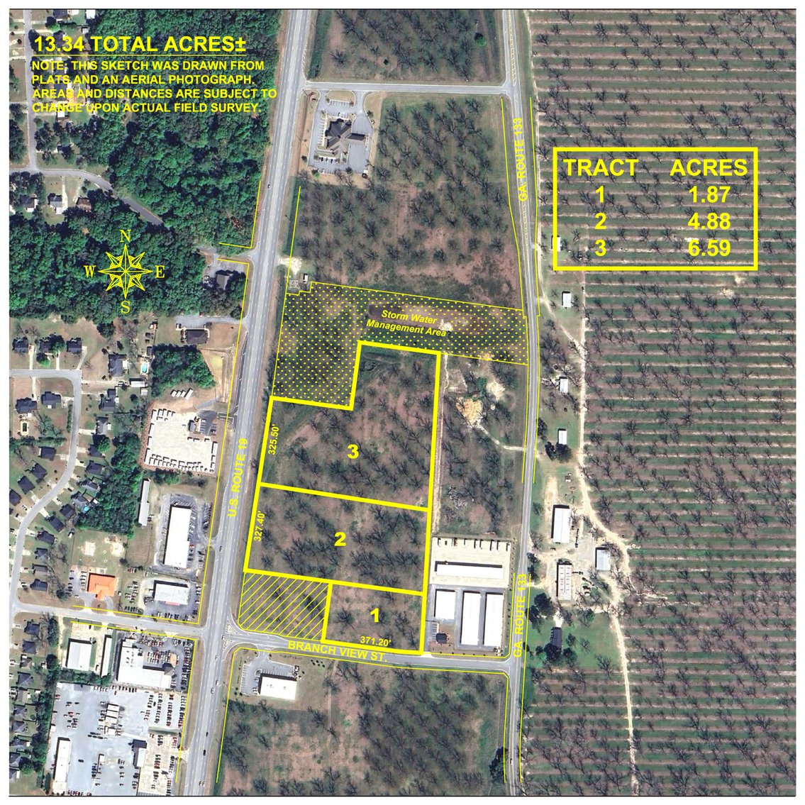 Image for Highway 19 - 6.59+/- Acres - Flint Ventures Commercial Acreage