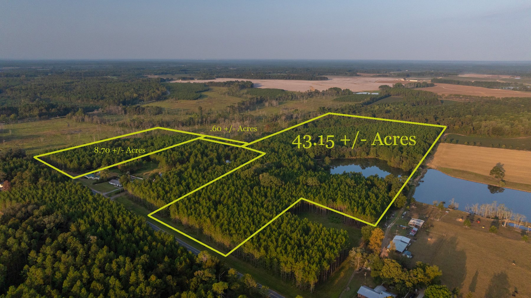 Image for 52± Acres - The Bridge Creek Farm - Stocked Pond, Pines, & Trophy Game - Offered Divided & as a Whole