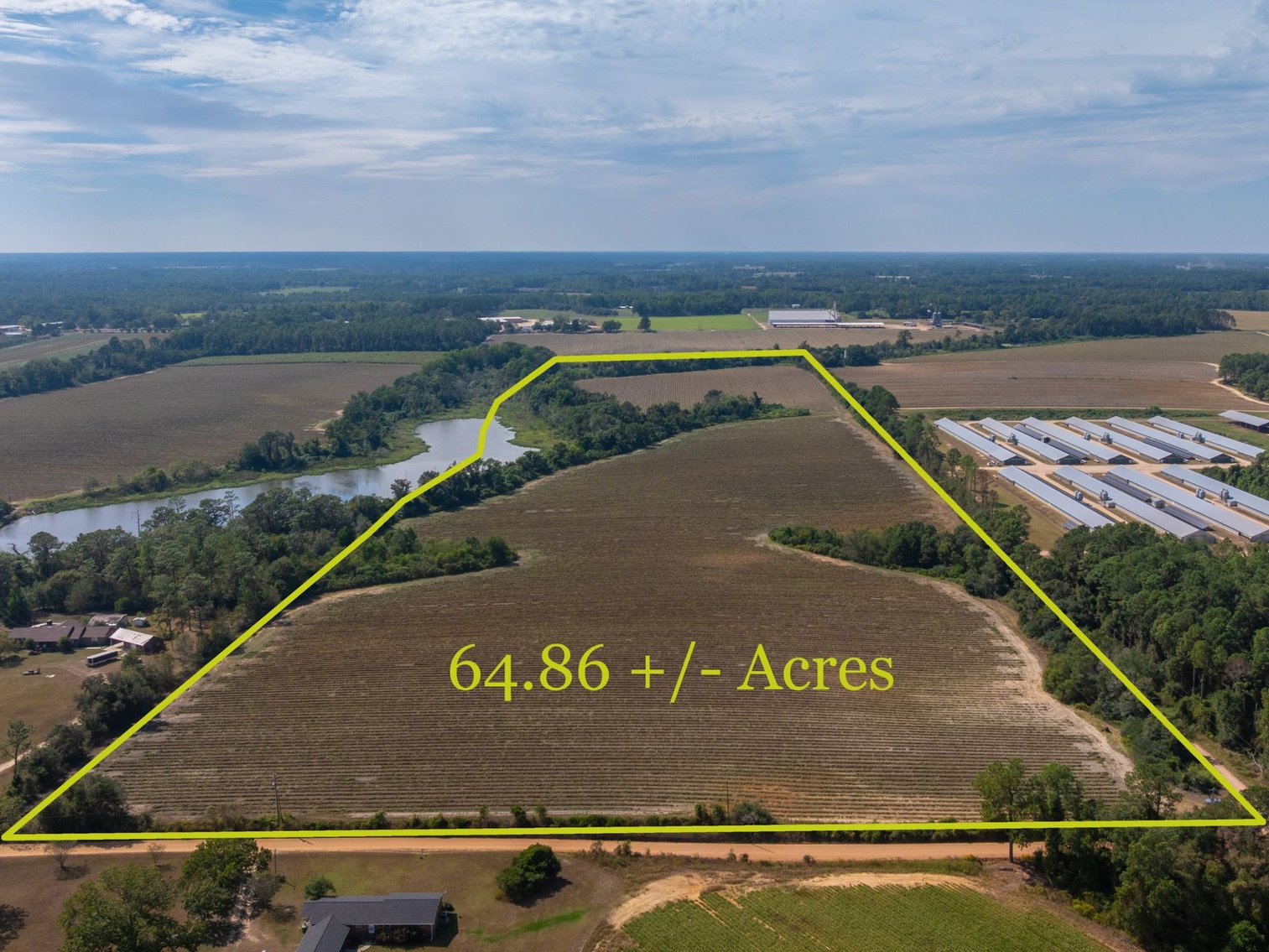 Image for The Earnest Lee Hunnicutt Estate - 64.86± Acres of Farmland & Recreation