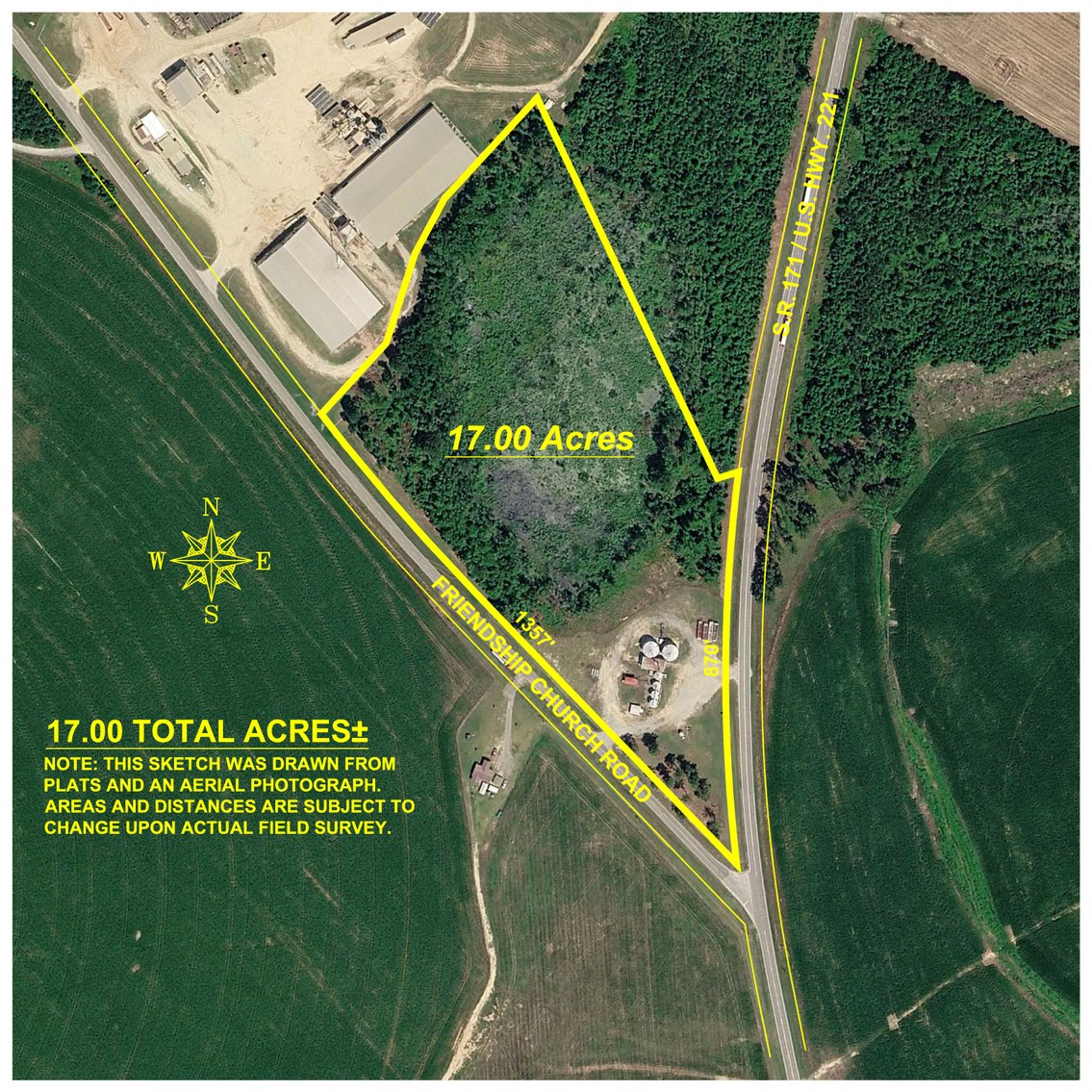 Image for Complete Grainery System - 17± Total Acres - 64,000± Bushel Capacity - Great Farming Operation Addition