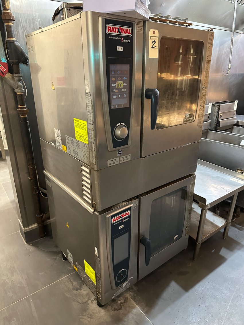 Image for RATIONAL Double Gas Self Cooking Center 5 Senses Combi Ovens