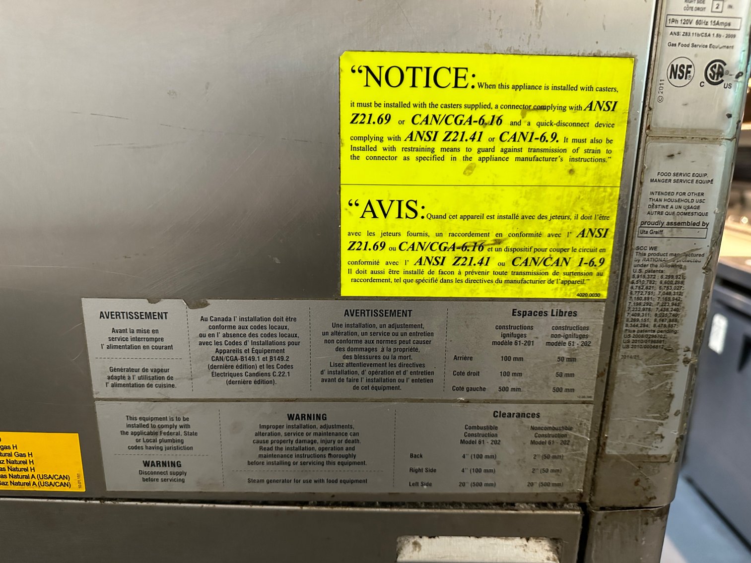 Image for RATIONAL Double Gas Self Cooking Center 5 Senses Combi Ovens