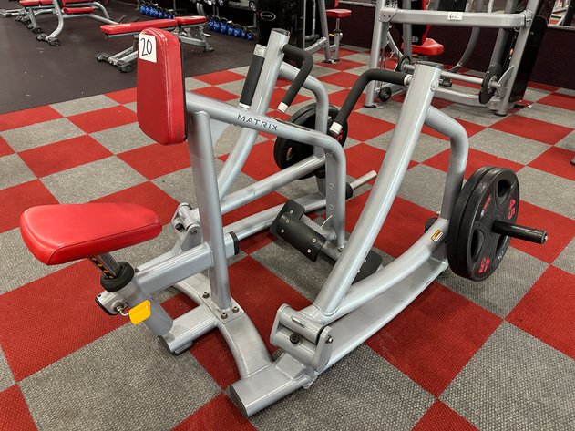 Image for MATRIX MG-PL34 Plate Loaded Seated Row w/ 180 lbs of Plates