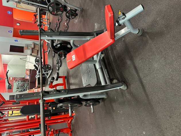 Image for MATRIX MG-A679-03 Breaker Olympic Incline Bench w/ Barbell and 170 lbs of Plates