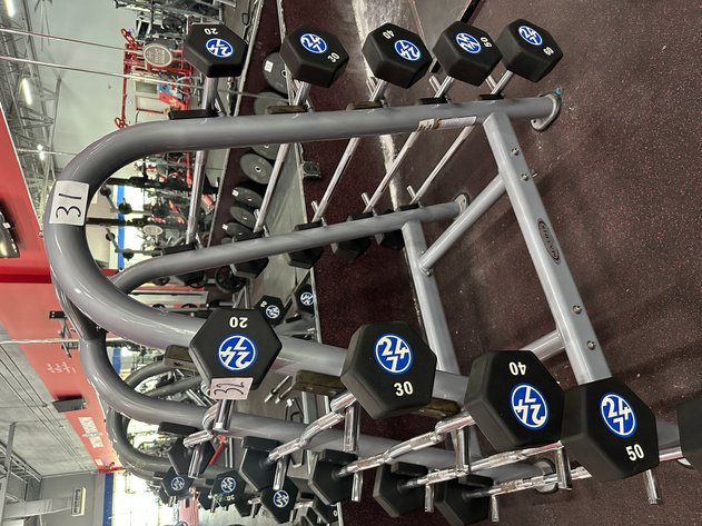 Image for MATRIX G3-FW96 10 Rack Barbell Rack (Barbells NOT INCLUDED)