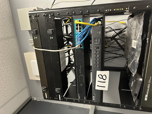 Image for All Security Related Assets in Gym - (9) Security Cameras, Gigabit Switch, Server Rack and More