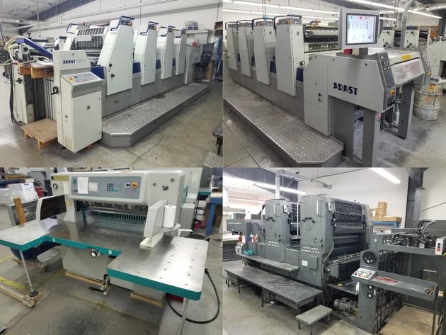 Image for Complete Print Shop Printing Systems & Support Equipment Auction