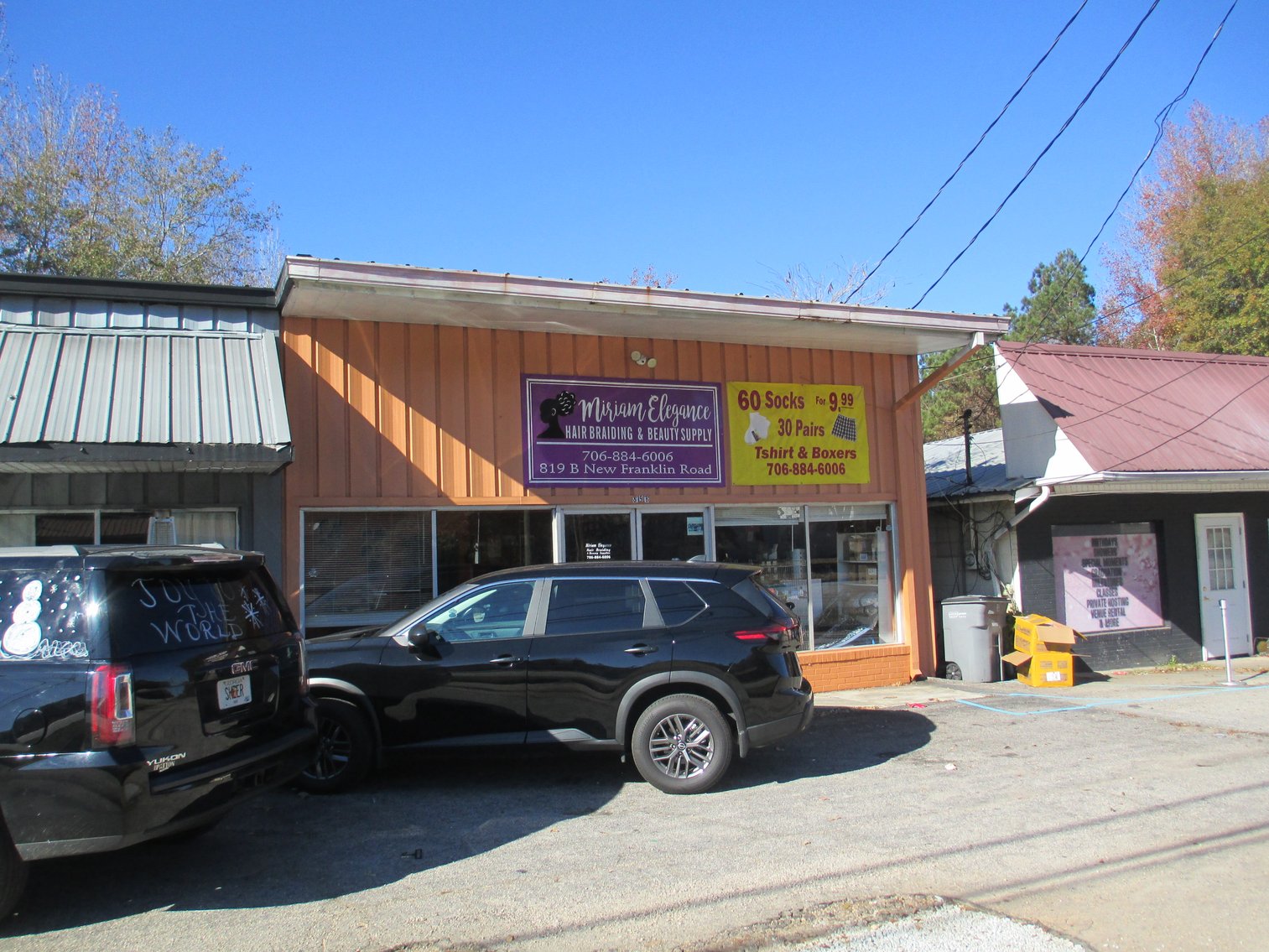 Image for LaGrange, GA: Two Adjacent Commercial Properties at  819 & 821 New Franklin Road (Troupe County)