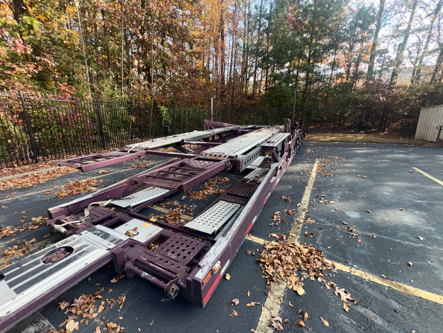 Image for Decatur (Atlanta), GA: 2012 Peterbilt 388 Car Hauler & Cottrell CX-09 Trailer