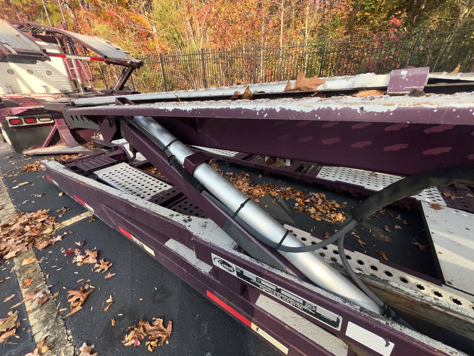 Image for Decatur (Atlanta), GA: 2012 Peterbilt 388 Car Hauler & Cottrell CX-09 Trailer