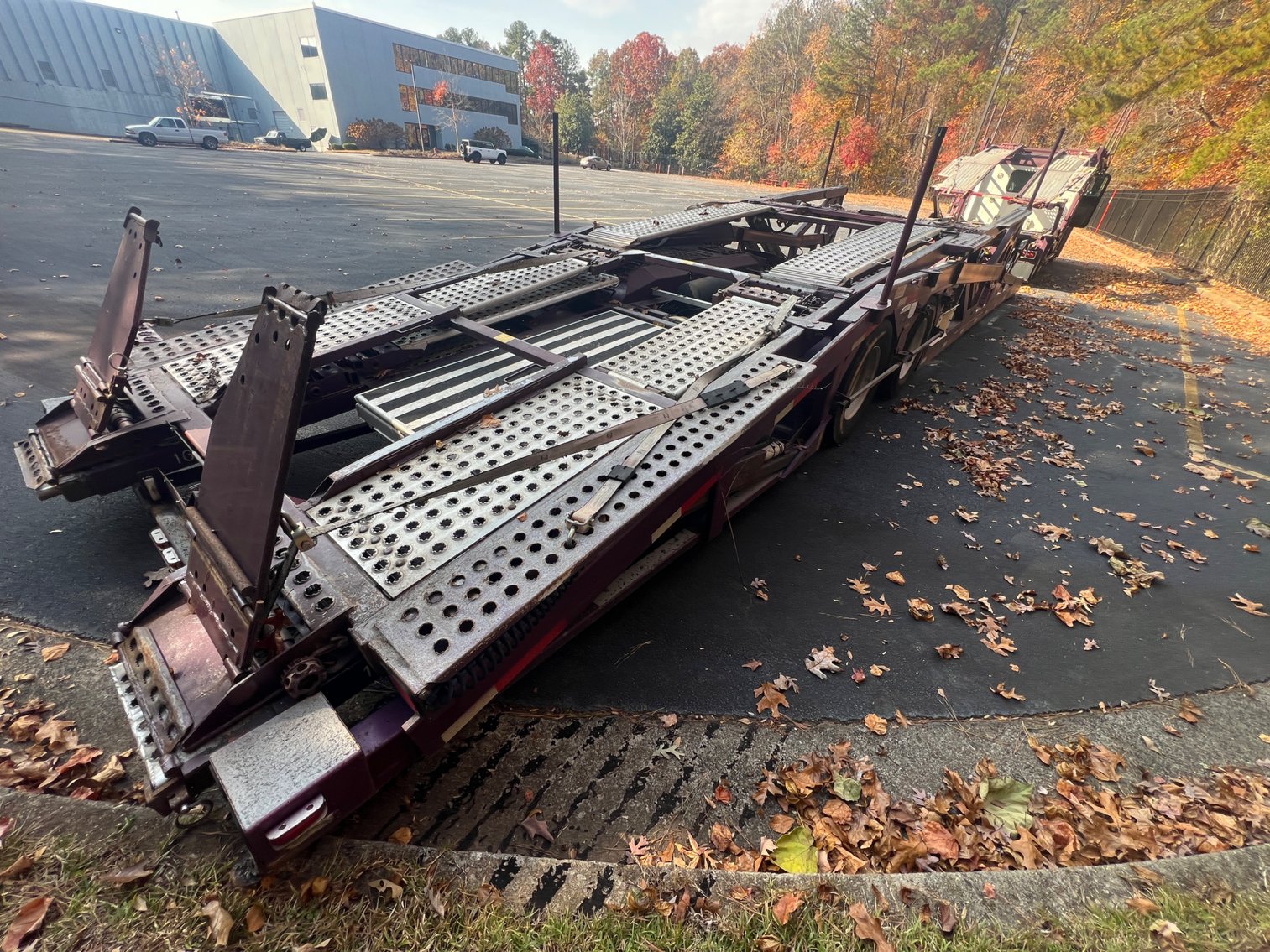 Image for Decatur (Atlanta), GA: 2012 Peterbilt 388 Car Hauler & Cottrell CX-09 Trailer