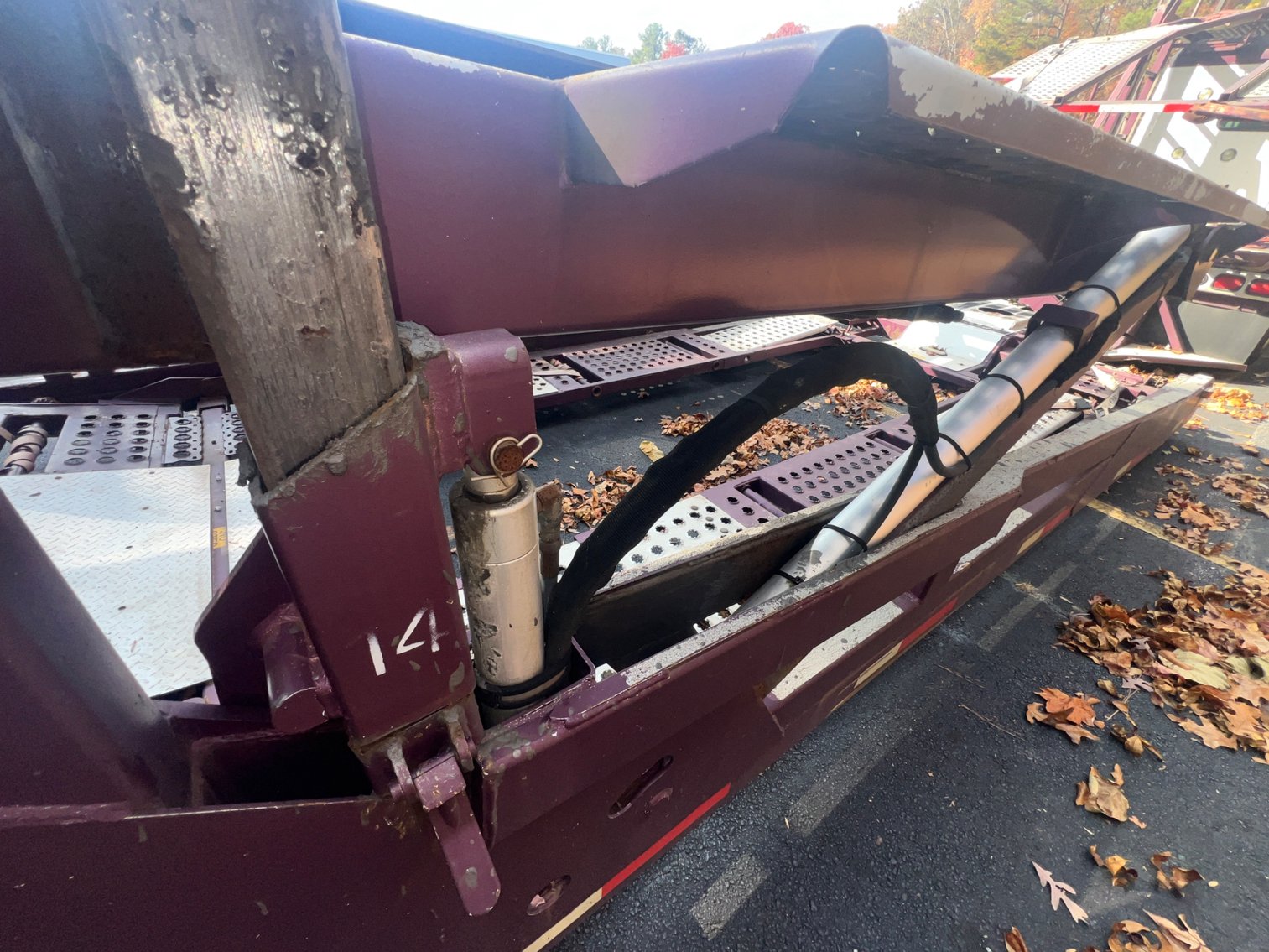 Image for Decatur (Atlanta), GA: 2012 Peterbilt 388 Car Hauler & Cottrell CX-09 Trailer