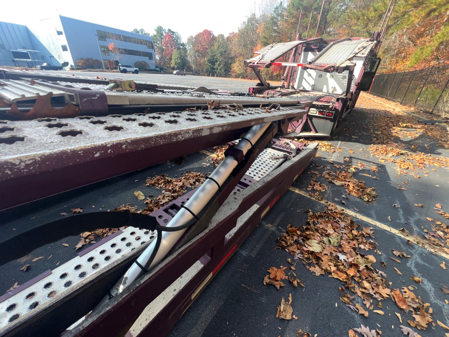 Image for Decatur (Atlanta), GA: 2012 Peterbilt 388 Car Hauler & Cottrell CX-09 Trailer