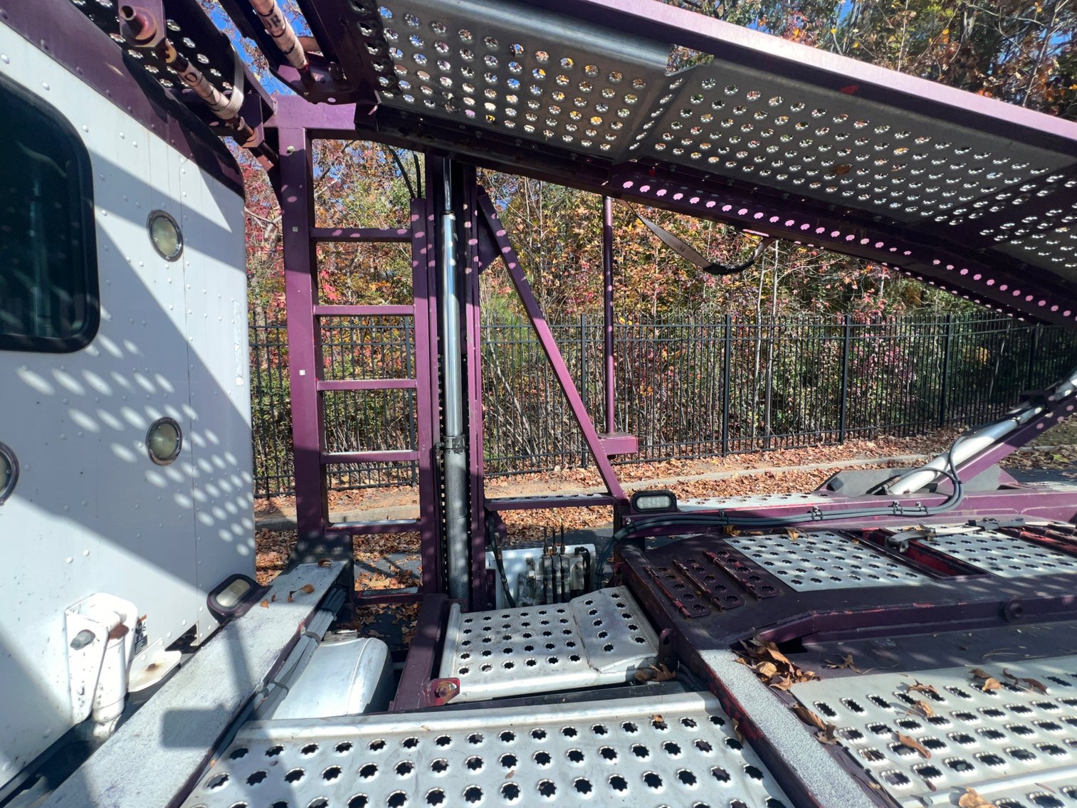 Image for Decatur (Atlanta), GA: 2012 Peterbilt 388 Car Hauler & Cottrell CX-09 Trailer