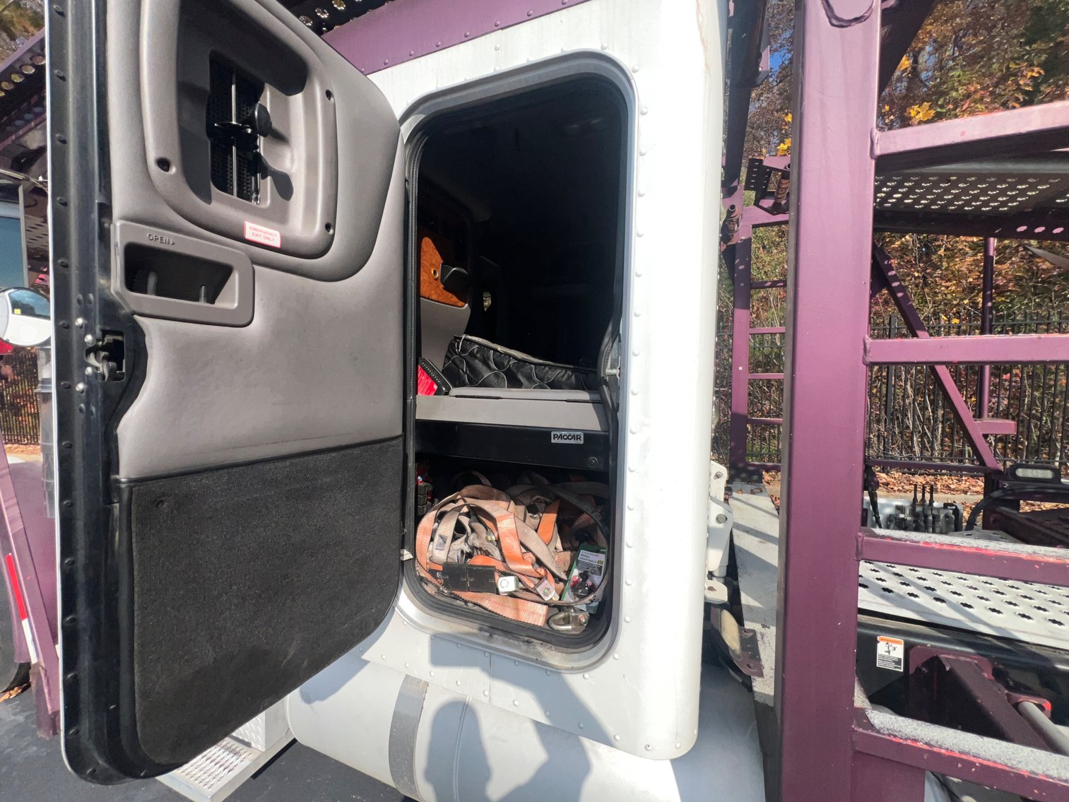 Image for Decatur (Atlanta), GA: 2012 Peterbilt 388 Car Hauler & Cottrell CX-09 Trailer