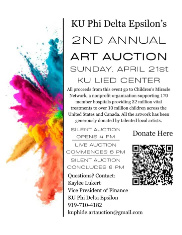 Image for 2nd Annual Phi Delta Epsilon Fraternity Benefit Art Auction