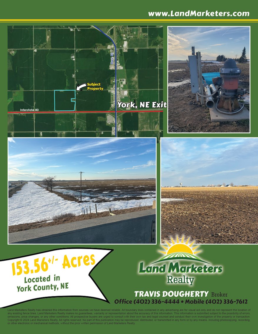 Image for 153.56+/- Acres in York County, Nebraska