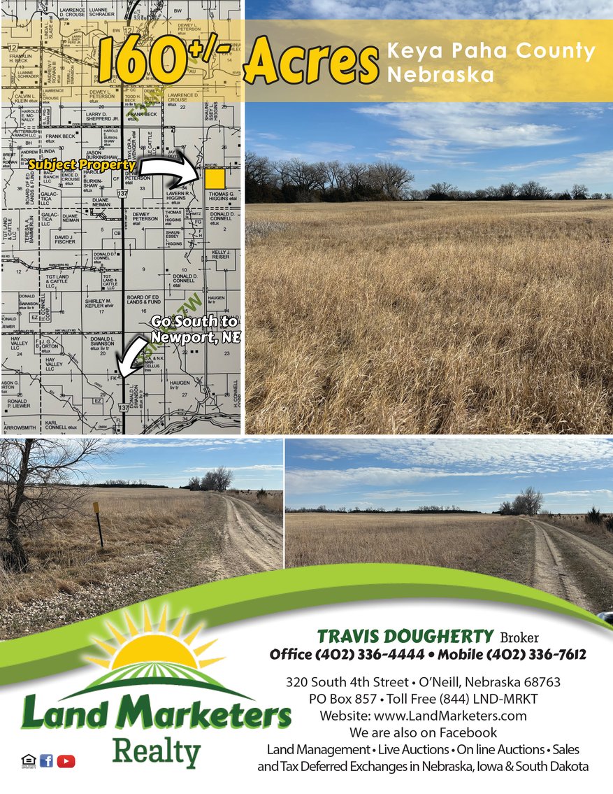 Image for 160+/- Acres in Keya Paha County, Nebraska