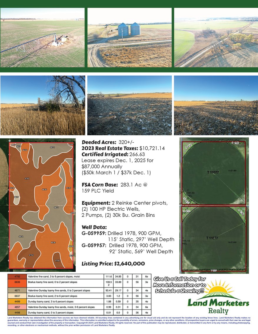 Image for 320+/- Acres in Holt County North of Ewing, NE