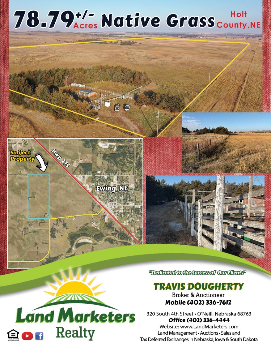 Image for 78.79+/- Acres by Ewing, NE in Holt County