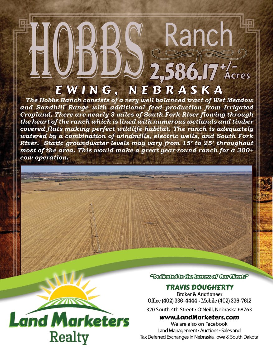 Image for 2,586.17+/- Acres in Holt County, NE Offered in 2 Tracts