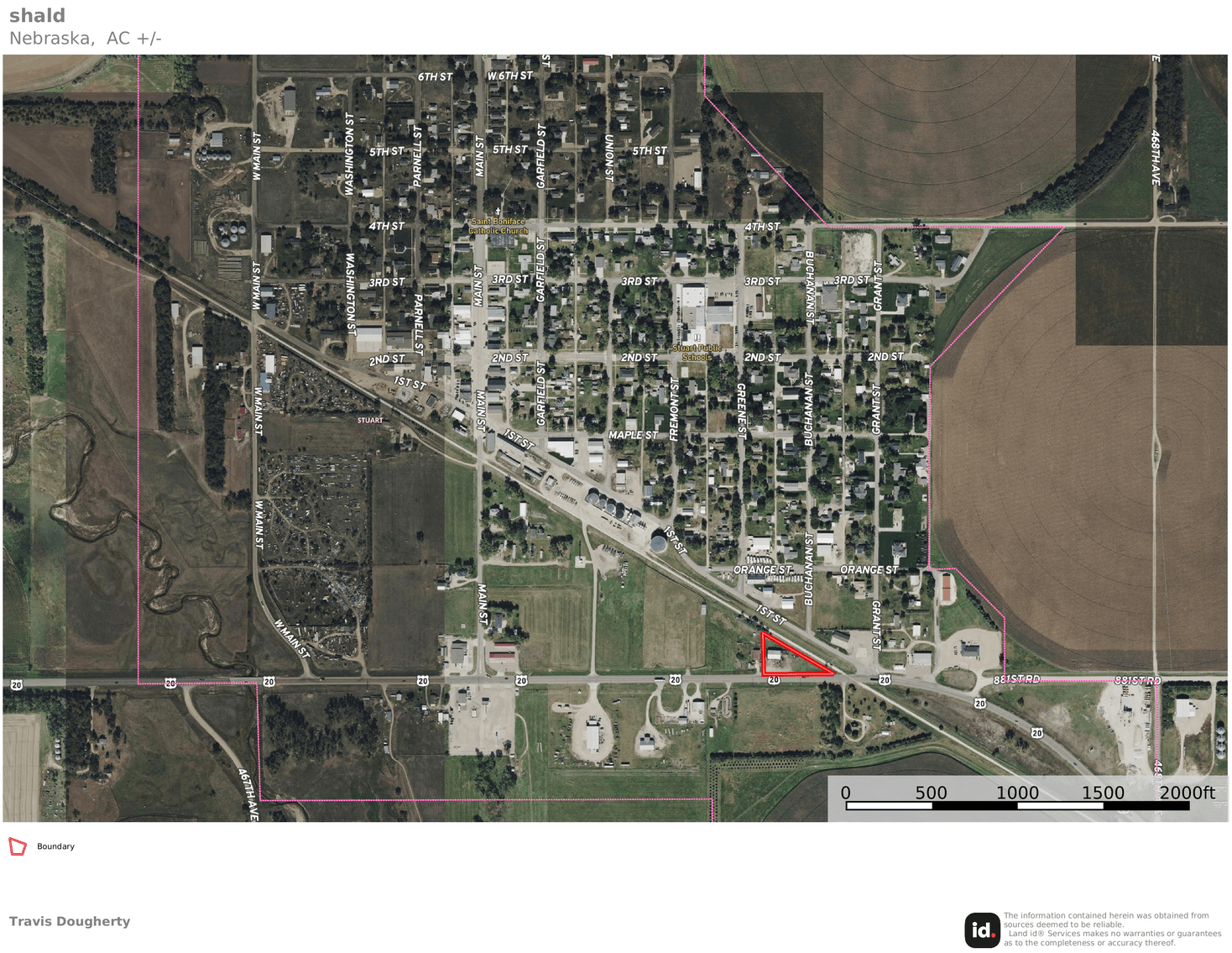 Image for Online Real Estate Auction - 510 East Highway 20 - Stuart, NE - .62+/- Acres