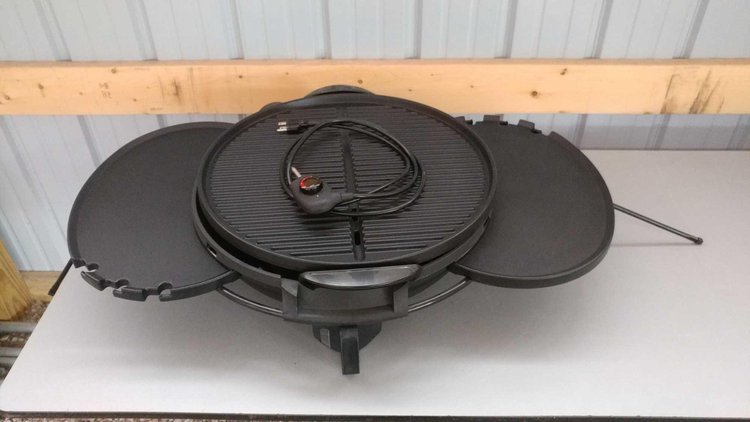 Image for (I-280) PORTABLE ELECTRIC GEORGE FOREMAN GRILL (MISSING STAND)