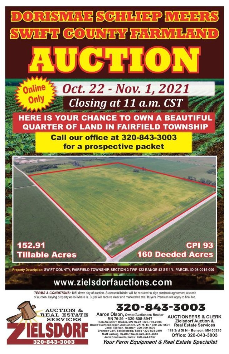 Image for DORISMAE SCHLIEP MEERS ESTATE ONLINE ONLY LAND AUCTION