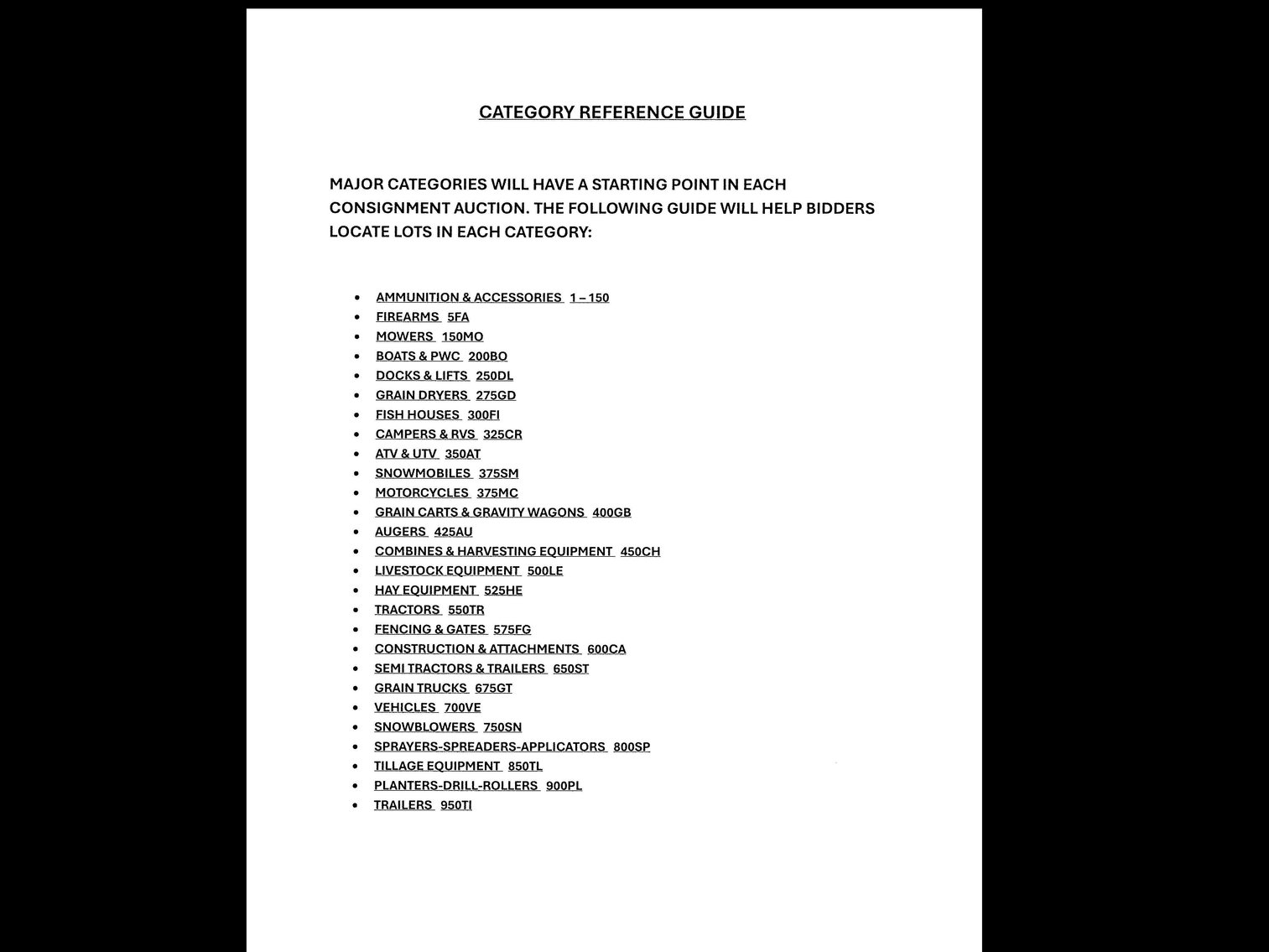 Image for March 2026 Online Only Consignment Auction