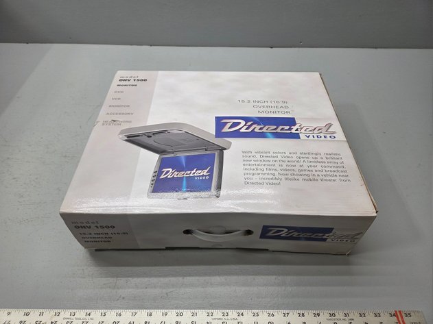 Image for DIRECTED OVERHEAD MONITOR & DVD PLAYER