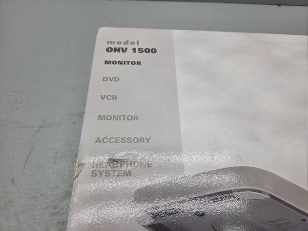 Image for DIRECTED OVERHEAD MONITOR & DVD PLAYER