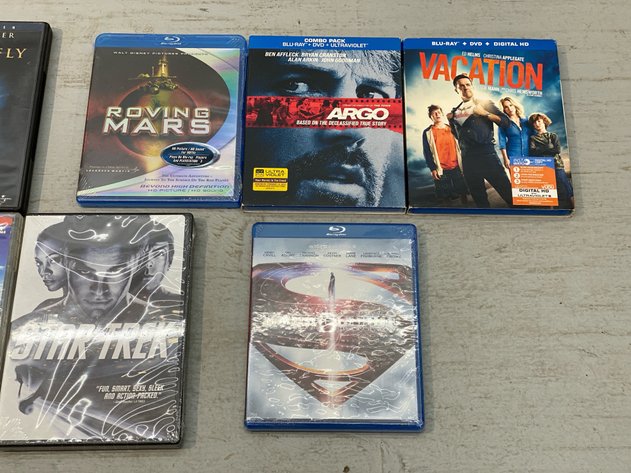 Image for BLU-RAYS / DVDS