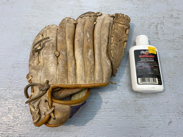 Image for BASEBALL GLOVE AND REPAIR LOTION