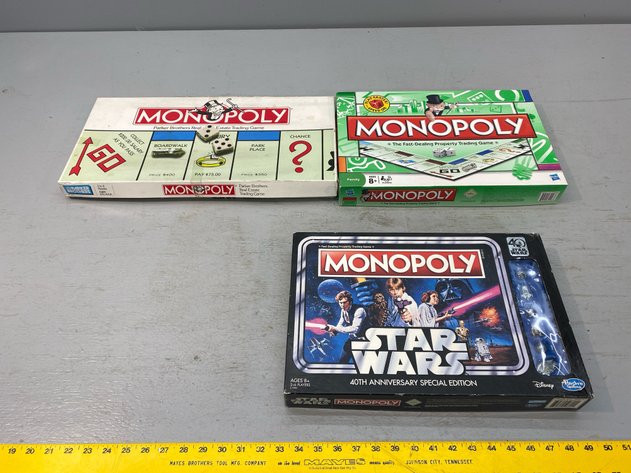 Image for [3] MONOPOLY BOARD GAMES