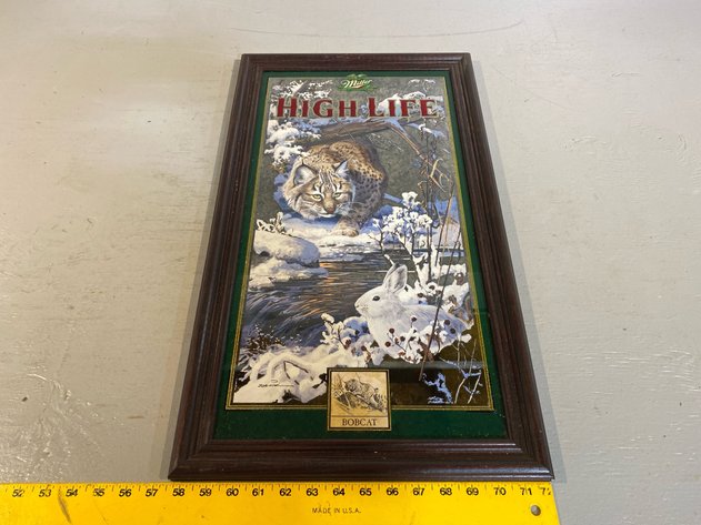 Image for MILLER BOBCAT REFLECTIVE SIGN