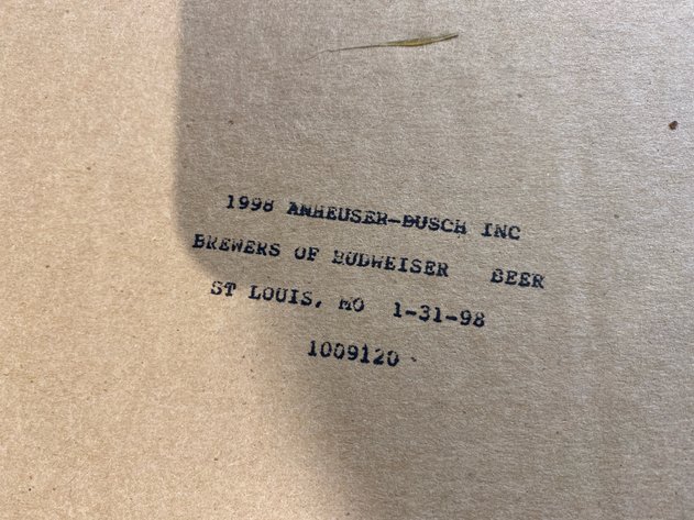 Image for BUDWEISER MIRROR