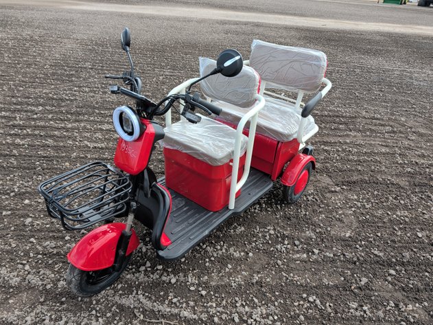 Image for IRGC40 COMPACT 60V ELECTRIC THREE-WHEELED MINI GOLF CART AND UTILITY SCOOTER