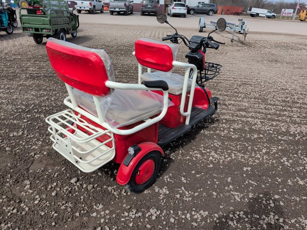 Image for IRGC40 COMPACT 60V ELECTRIC THREE-WHEELED MINI GOLF CART AND UTILITY SCOOTER