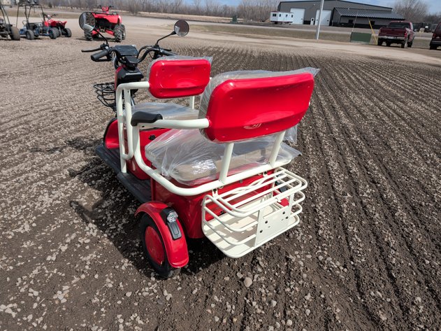 Image for IRGC40 COMPACT 60V ELECTRIC THREE-WHEELED MINI GOLF CART AND UTILITY SCOOTER