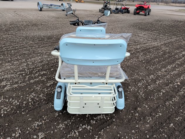 Image for IRGC40 COMPACT 60V ELECTRIC THREE-WHEELED MINI GOLF CART AND UTILITY SCOOTER