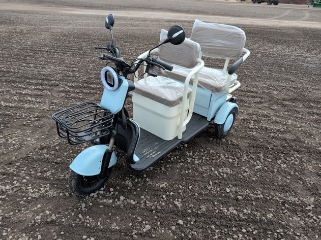 Image for IRGC40 COMPACT 60V ELECTRIC THREE-WHEELED MINI GOLF CART AND UTILITY SCOOTER