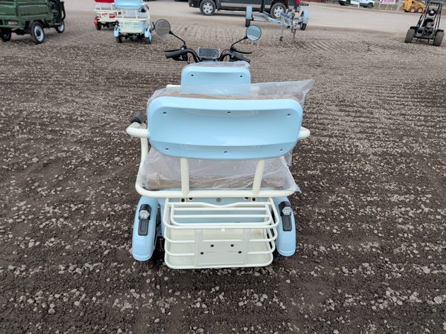 Image for IRGC40 COMPACT 60V ELECTRIC THREE-WHEELED MINI GOLF CART AND UTILITY SCOOTER